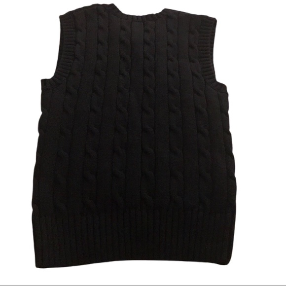 CHAPS V-Neck Sweater Vest - Picture 3 of 4